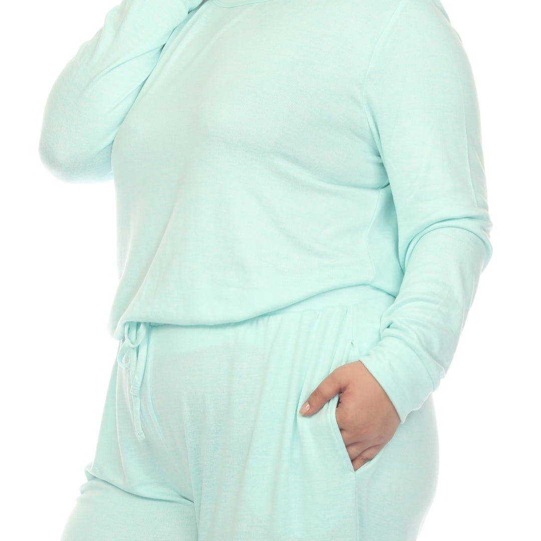 Women's Plus Size 2 Piece Lounge Set