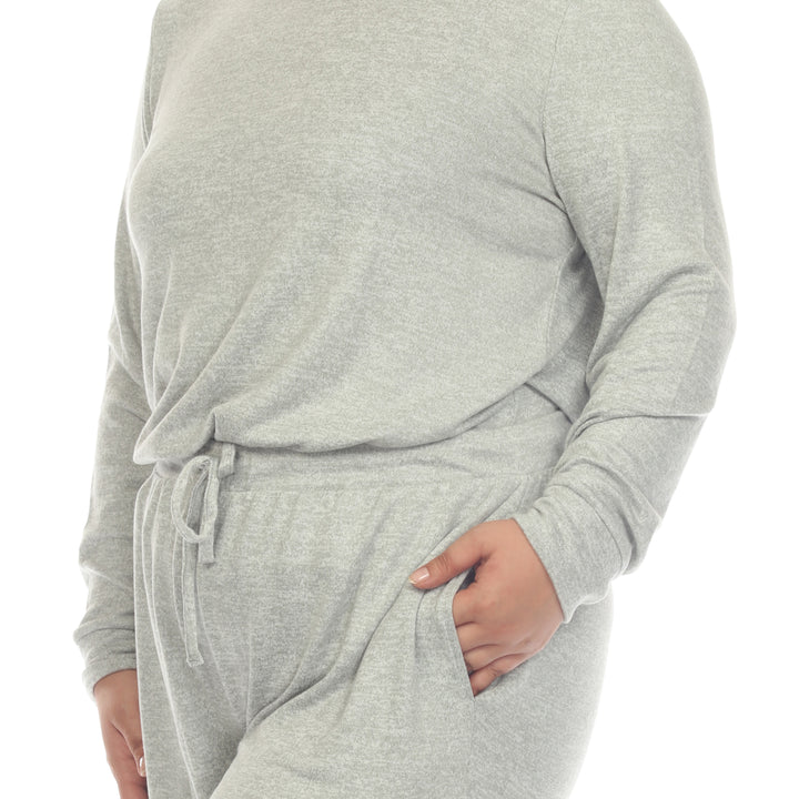 Women's Plus Size 2 Piece Lounge Set