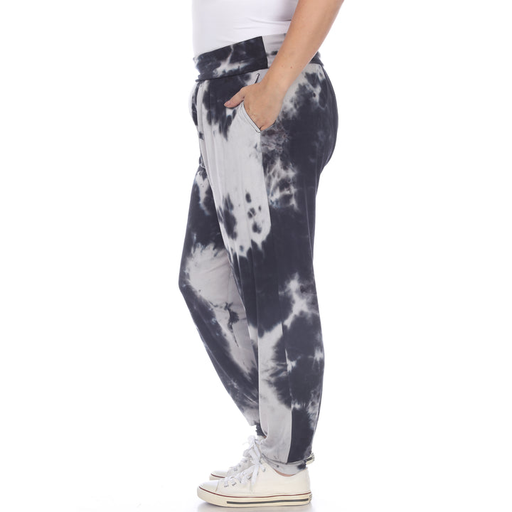 Women's Plus Size Tie Dye Harem Pants