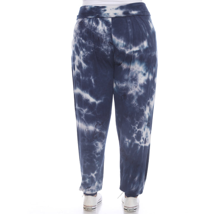 Women's Plus Size Tie Dye Harem Pants