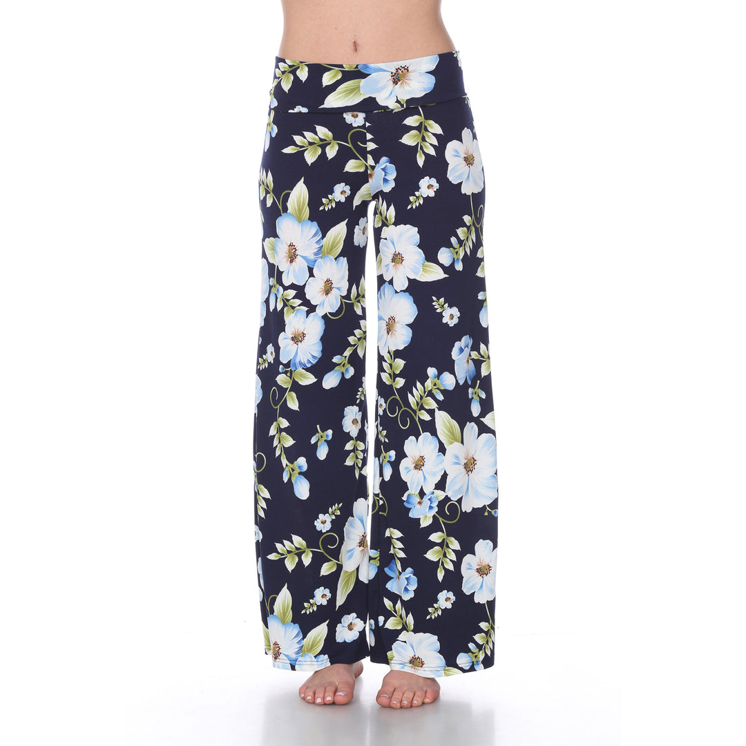 Flower Print Palazzo Pants