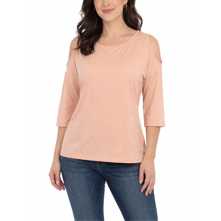 Women’s Casual Cold Shoulder Pullover Top
