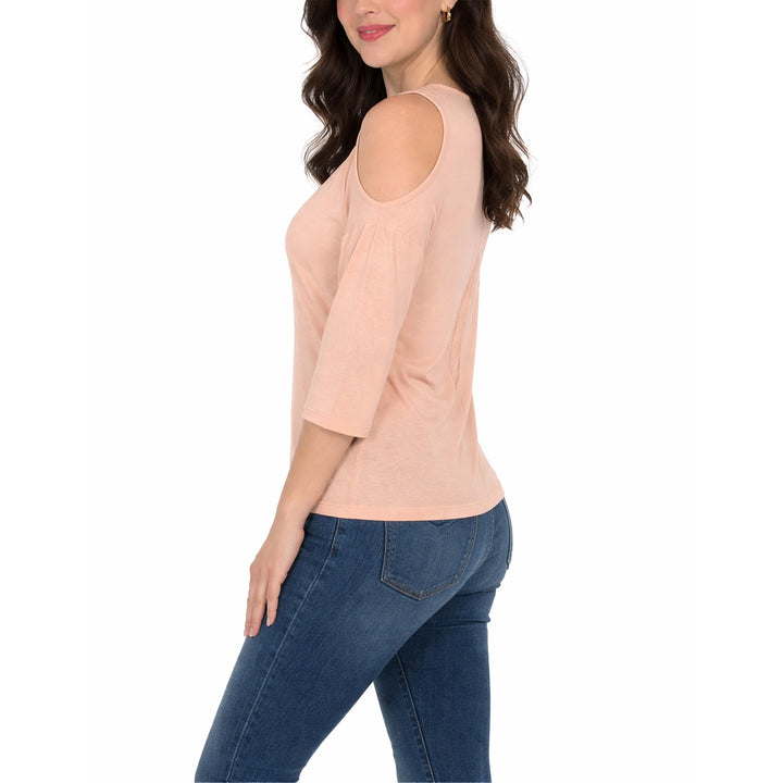 Women’s Casual Cold Shoulder Pullover Top