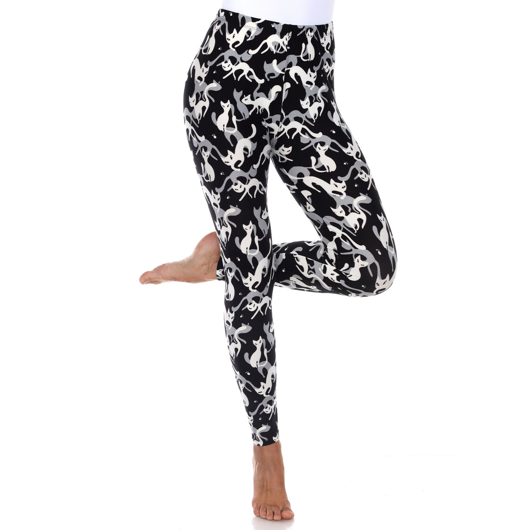Women’s Halloween Cat Leggings 2-Pack