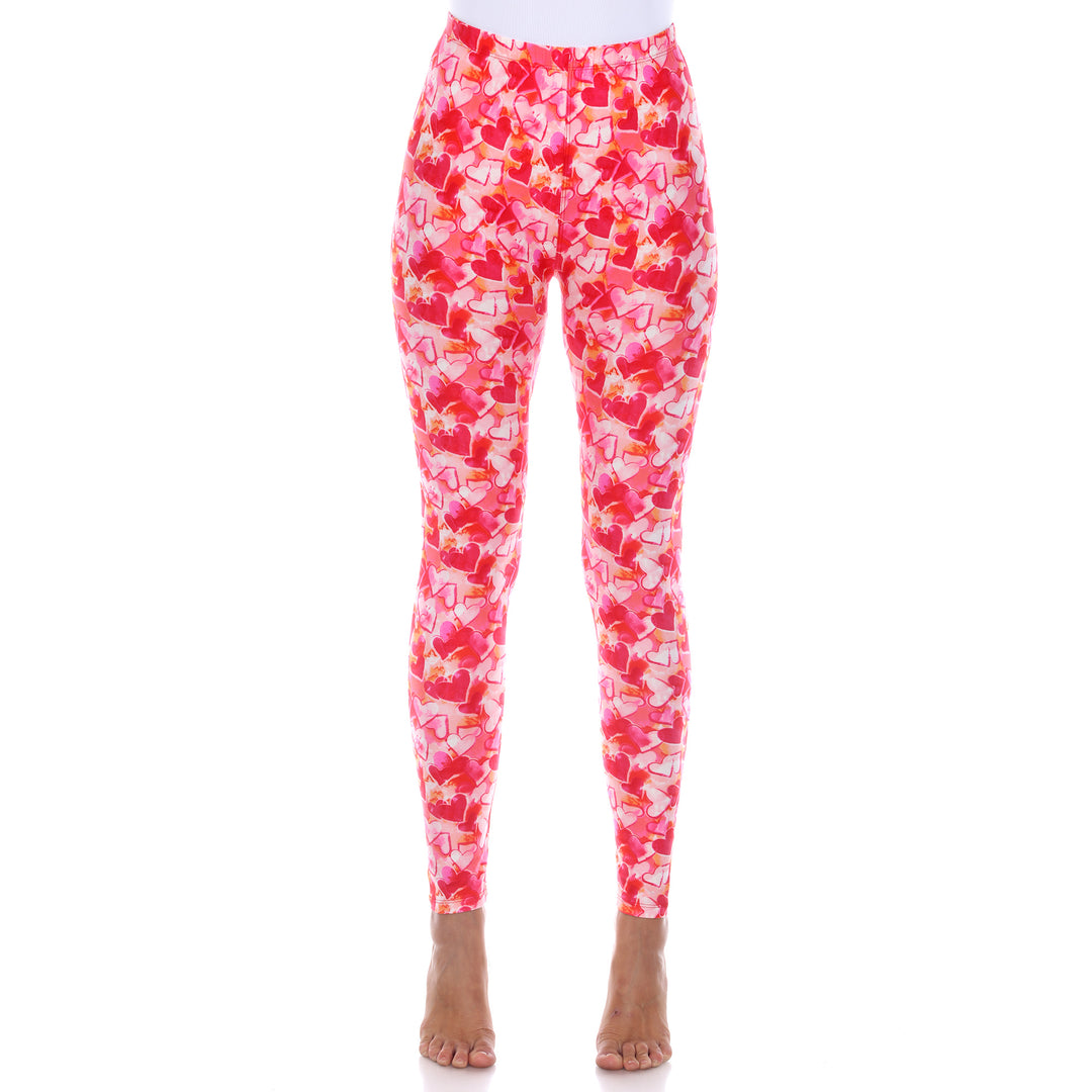 Super Soft Heart Printed Leggings