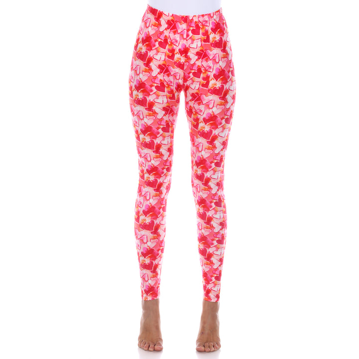 Super Soft Heart Printed Leggings