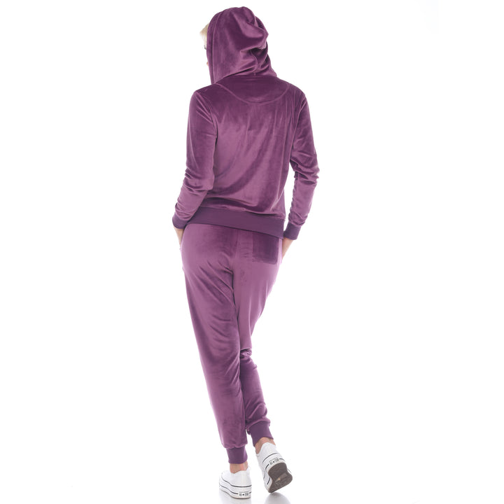 2 Piece Velour Tracksuit Set