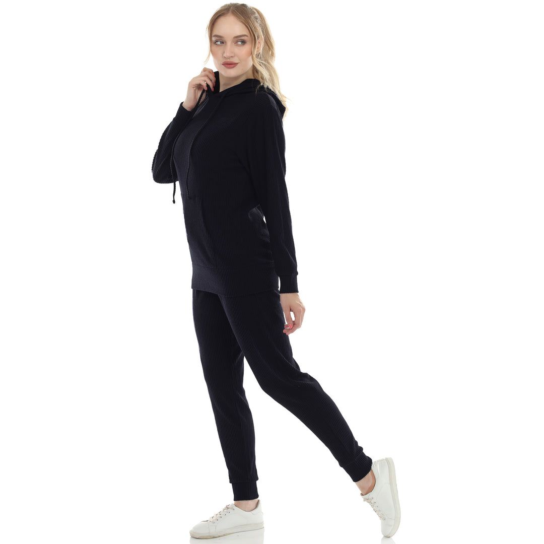 Women's Super Soft Two Piece Ribbed Set