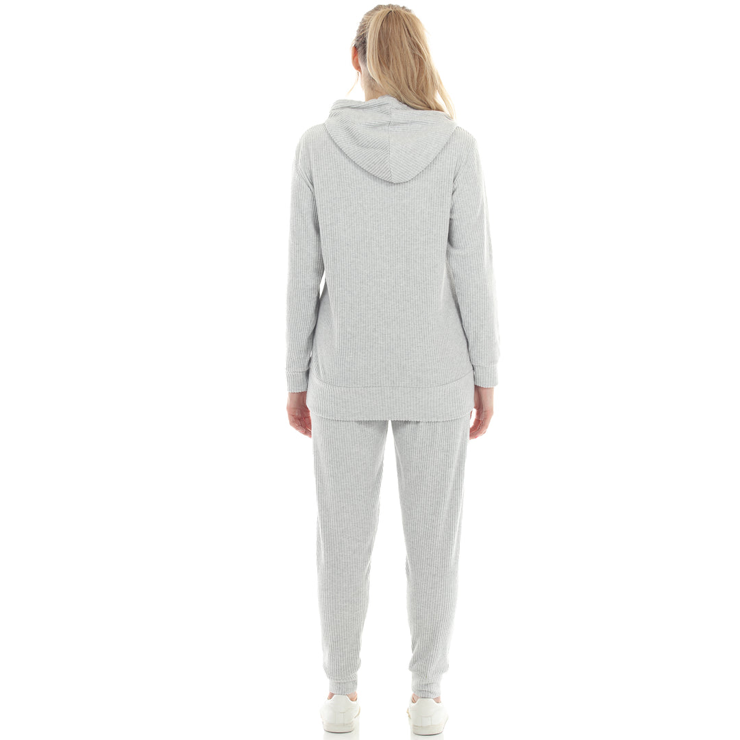 Women's Super Soft Two Piece Ribbed Set