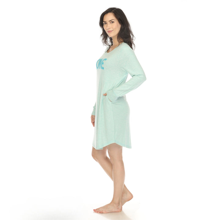 Women's Long Sleeve Sleep Shirt