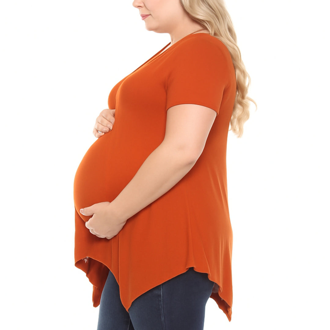 Women's Shirred Maternity Top