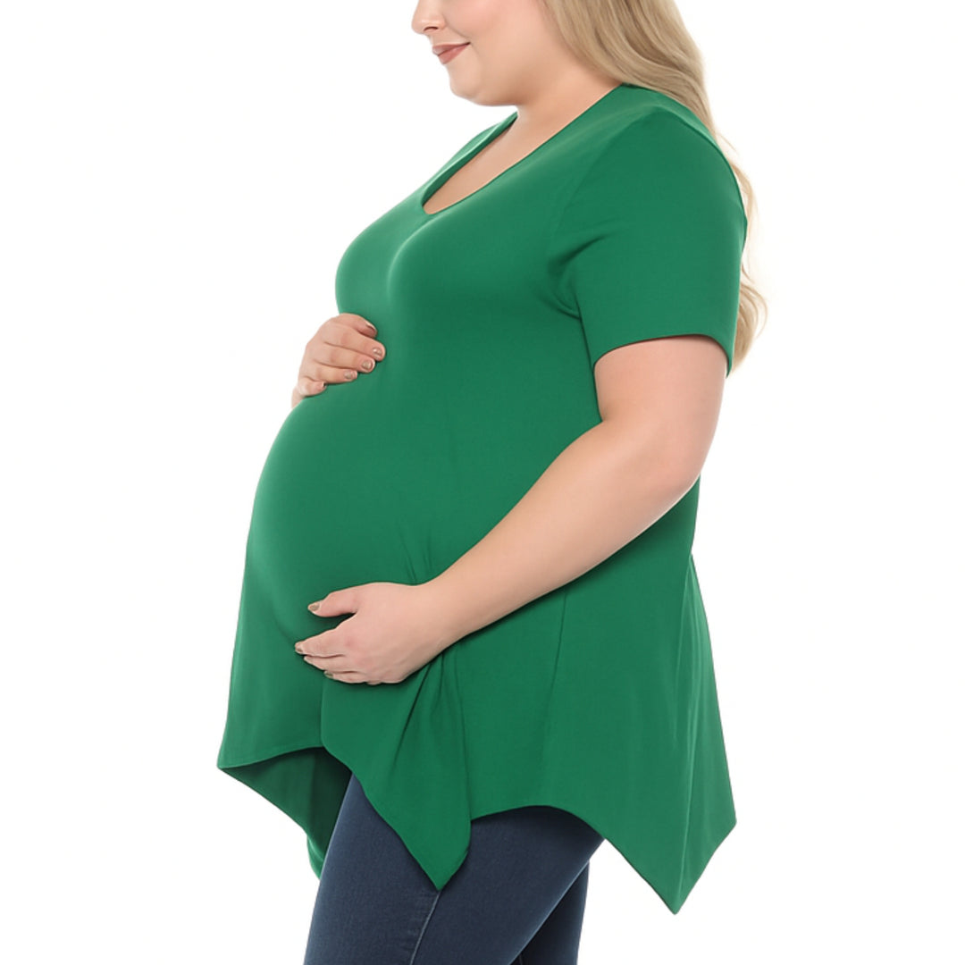 Women's Shirred Maternity Top