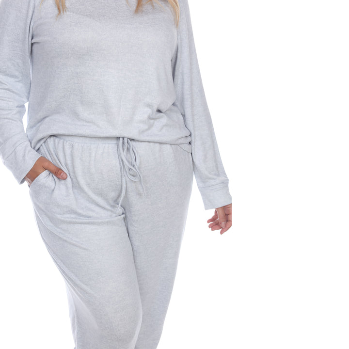 Women's Plus Size 2 Piece Lounge Set