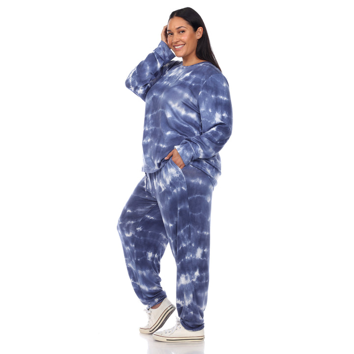 Women's Plus Size 2 Piece Lounge Set