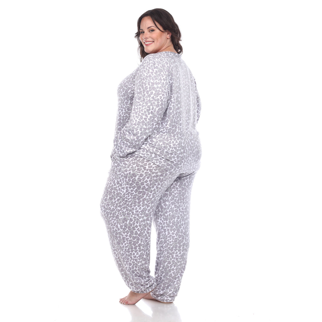 Women's Plus Size 2 Piece Lounge Set
